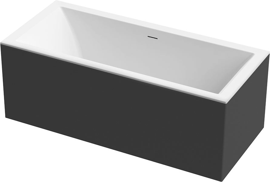 white&black matte